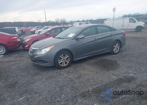 2014 Hyundai Sonata Gls из США, поврежденный, VIN 5NPEB4AC3EH874479